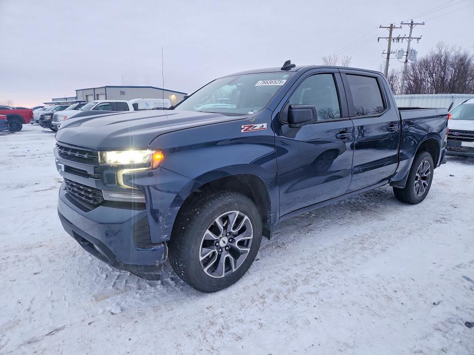 2020 CHEVROLET SILVERADO — VIN 3GCUYEED4LG110276