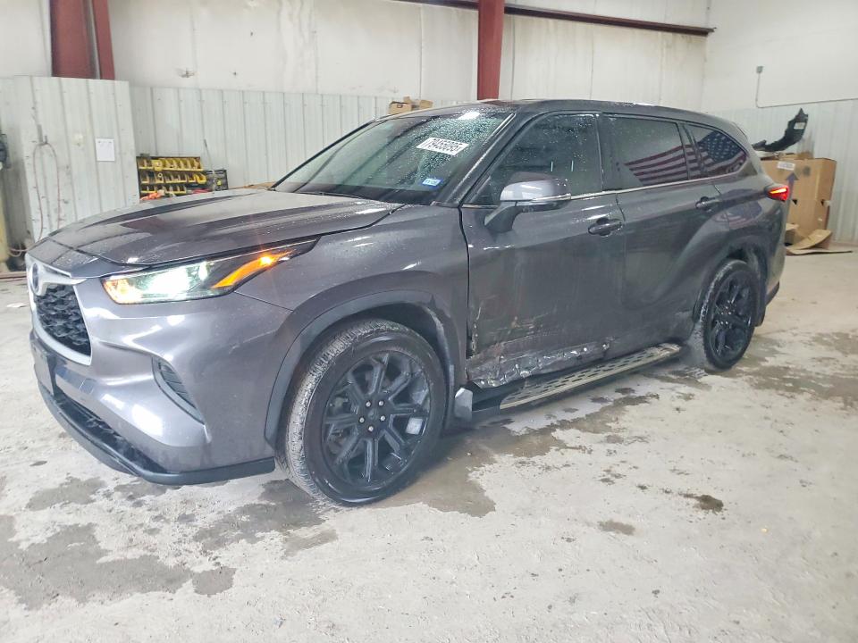 2022 TOYOTA HIGHLANDER — VIN 5TDCZRAHXNS560706