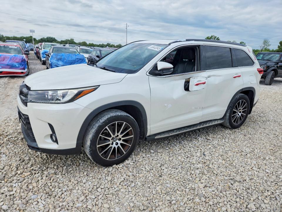 2017 TOYOTA HIGHLANDER — VIN 5TDKZRFH6HS516999