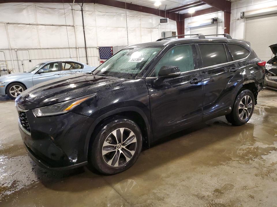 2021 TOYOTA HIGHLANDER — VIN 5TDGZRBH2MS155387