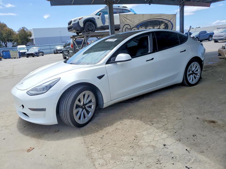 2021 TESLA MODEL 3 — VIN 5YJ3E1EB6MF980453