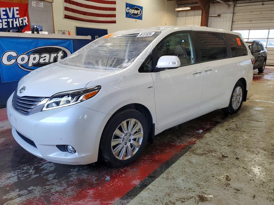 2017 TOYOTA SIENNA — VIN 5TDDZ3DC1HS163438