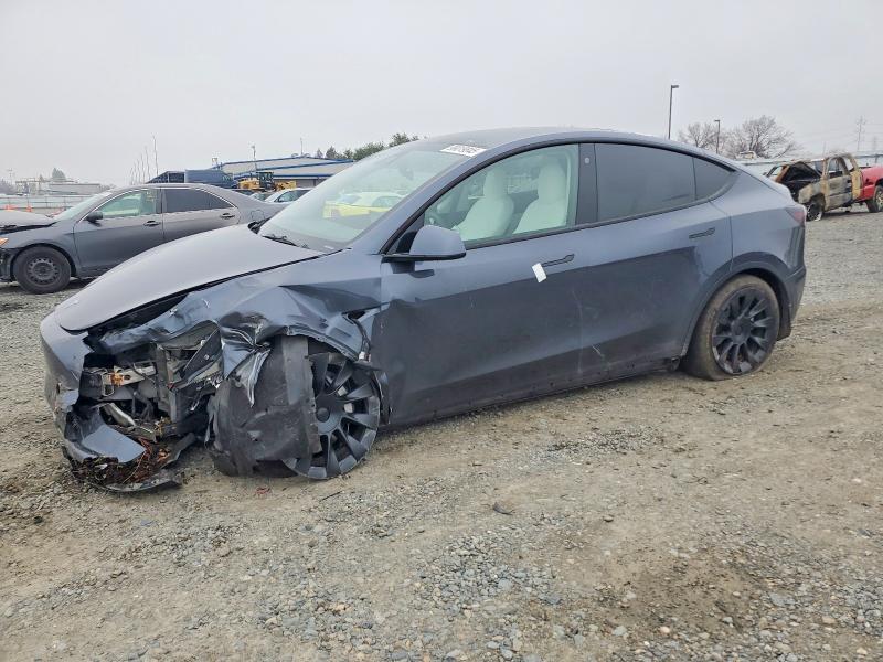2022 TESLA MODEL Y — VIN 7SAYGDEEXNF350533