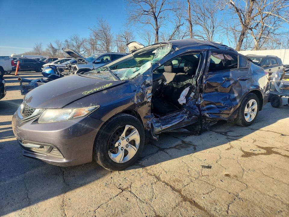 2015 HONDA CIVIC — VIN 19XFB2F59FE037342