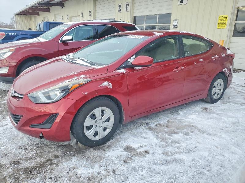 2016 HYUNDAI ELANTRA — VIN 5NPDH4AE9GH738453