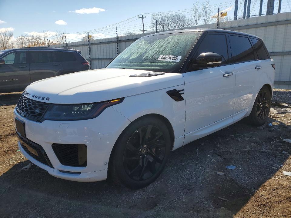 2022 LAND ROVER RANGE ROVER SPORT — VIN SALWV2SE6NA219328