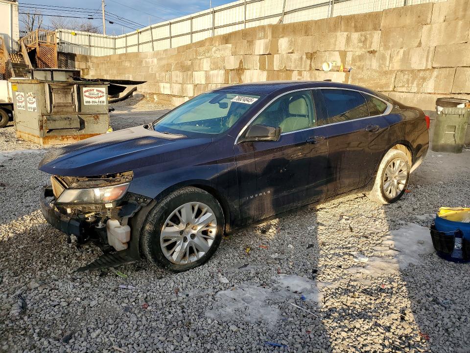 2017 CHEVROLET IMPALA — VIN 2G11X5SA0H9100502