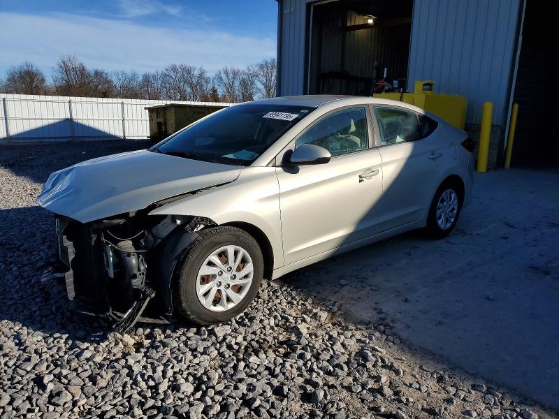 2017 HYUNDAI ELANTRA SE — VIN 5NPD74LF5HH126910
