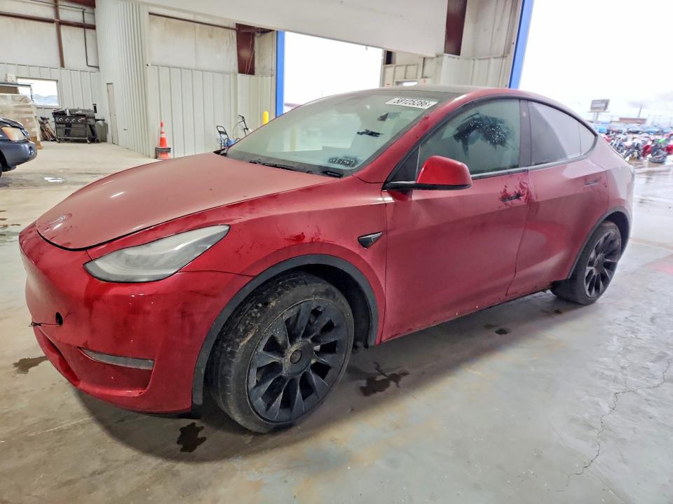 2020 TESLA MODEL Y — VIN 5YJYGDEE0LF024542