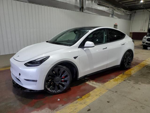 2022 TESLA MODEL Y — VIN 7SAYGDEF3NF370342