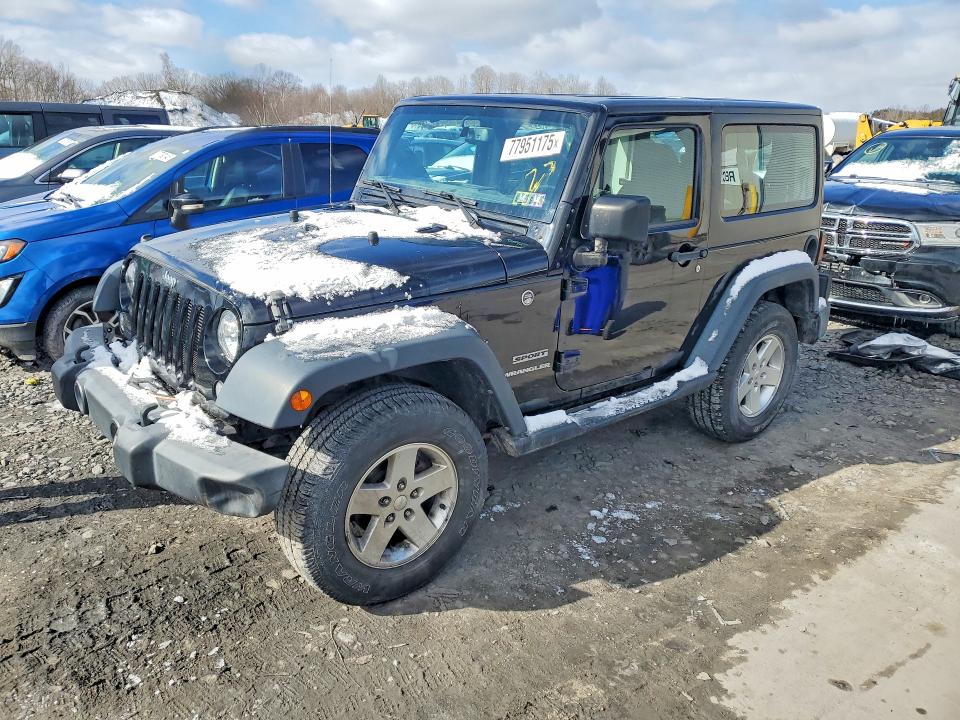 2016 JEEP WRANGLER — VIN 1C4AJWAG1GL104103