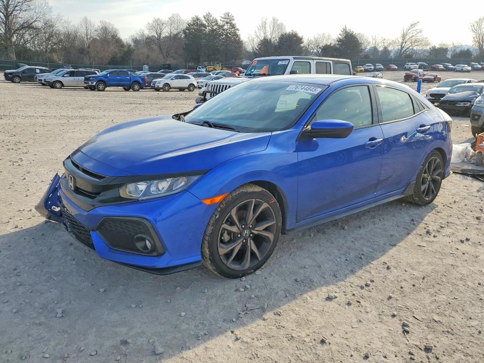 2019 HONDA CIVIC — VIN SHHFK7G4XKU227317