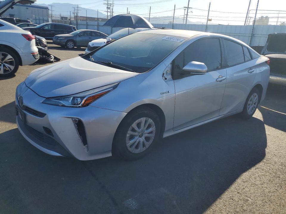 2019 TOYOTA PRIUS — VIN JTDKARFU5K3098626