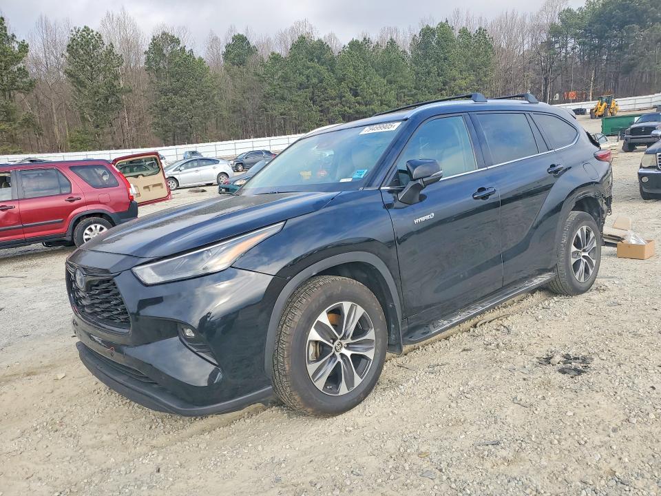 2021 TOYOTA HIGHLANDER HYBRID — VIN 5TDGARAH1MS508579