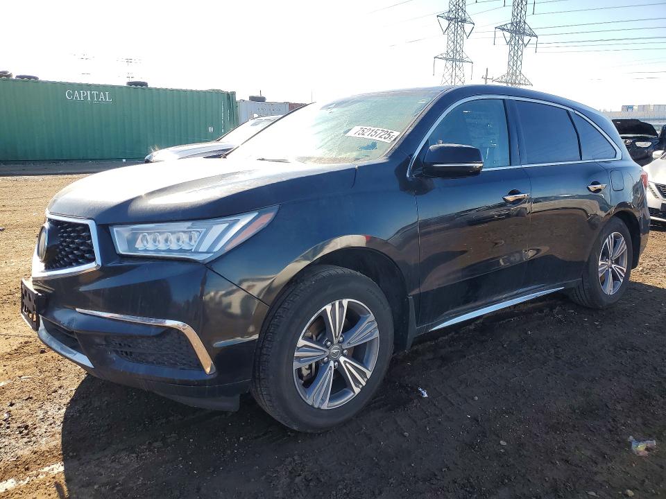 2019 ACURA MDX — VIN 5J8YD3H32KL010765