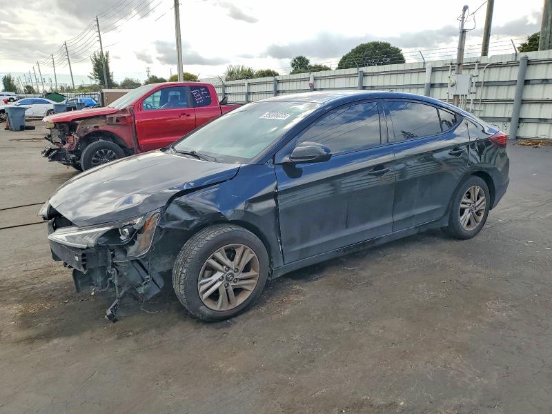 2019 HYUNDAI ELANTRA — VIN KMHD84LF8KU746124