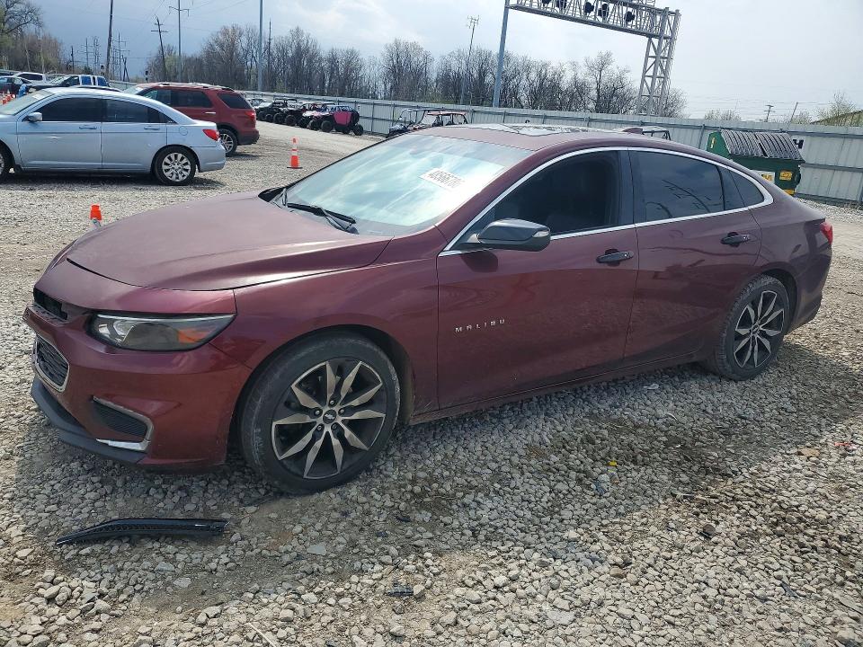 2016 CHEVROLET MALIBU — VIN 1G1ZE5STXGF217214