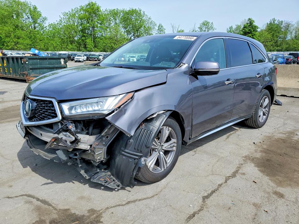 2019 ACURA MDX — VIN 5J8YD4H33KL037205