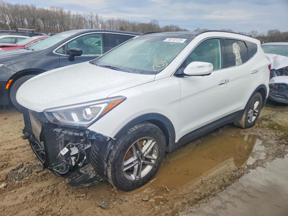 2017 HYUNDAI SANTA FE S — VIN 5XYZU3LB5HG483369