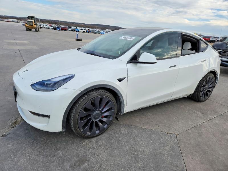 2021 TESLA MODEL Y — VIN 5YJYGDEF1MF249546