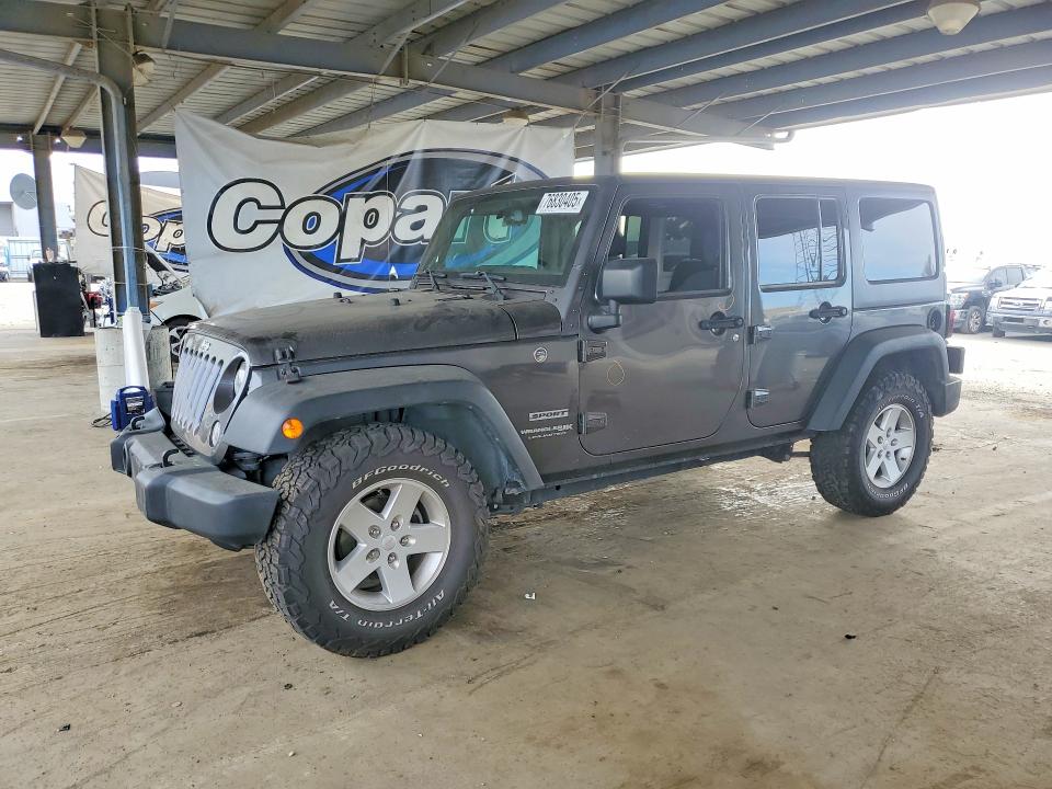 2018 JEEP WRANGLER S — VIN 1C4BJWDG4JL834059