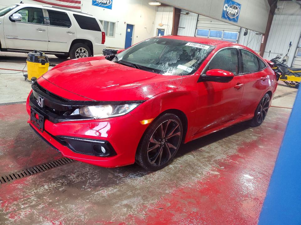 2019 HONDA CIVIC — VIN 2HGFC2F8XKH535444