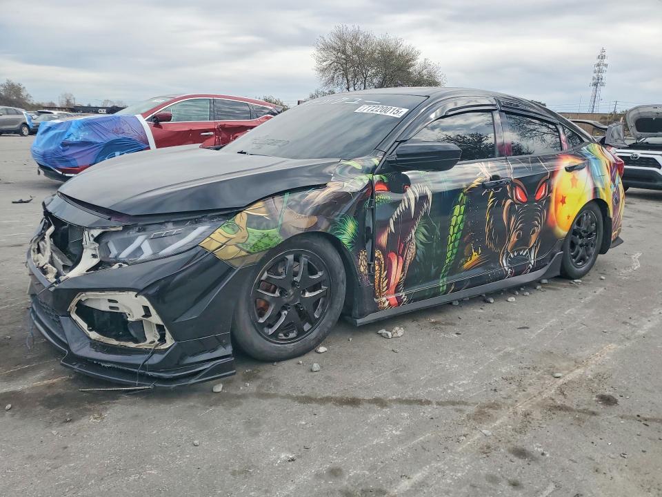 2018 HONDA CIVIC — VIN 2HGFC1E53JH701562