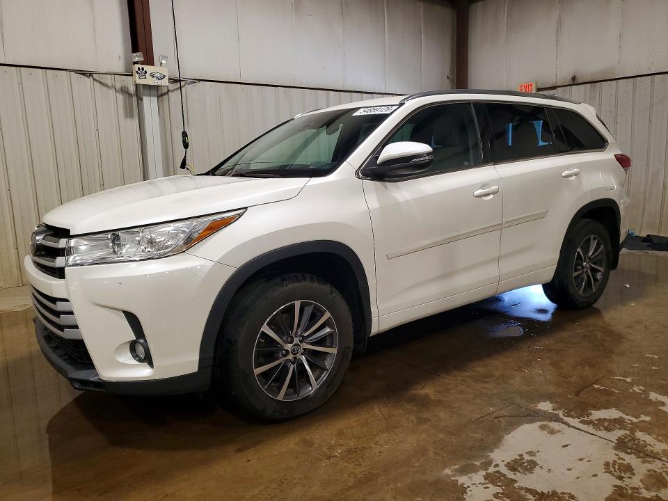 2017 TOYOTA HIGHLANDER — VIN 5TDJZRFH5HS509084