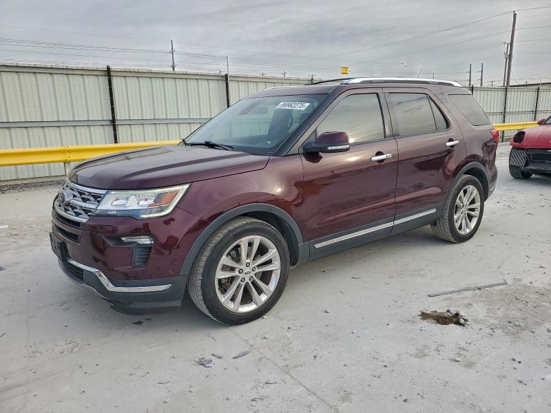 2018 FORD EXPLORER L — VIN 1FM5K7F8XJGA13428