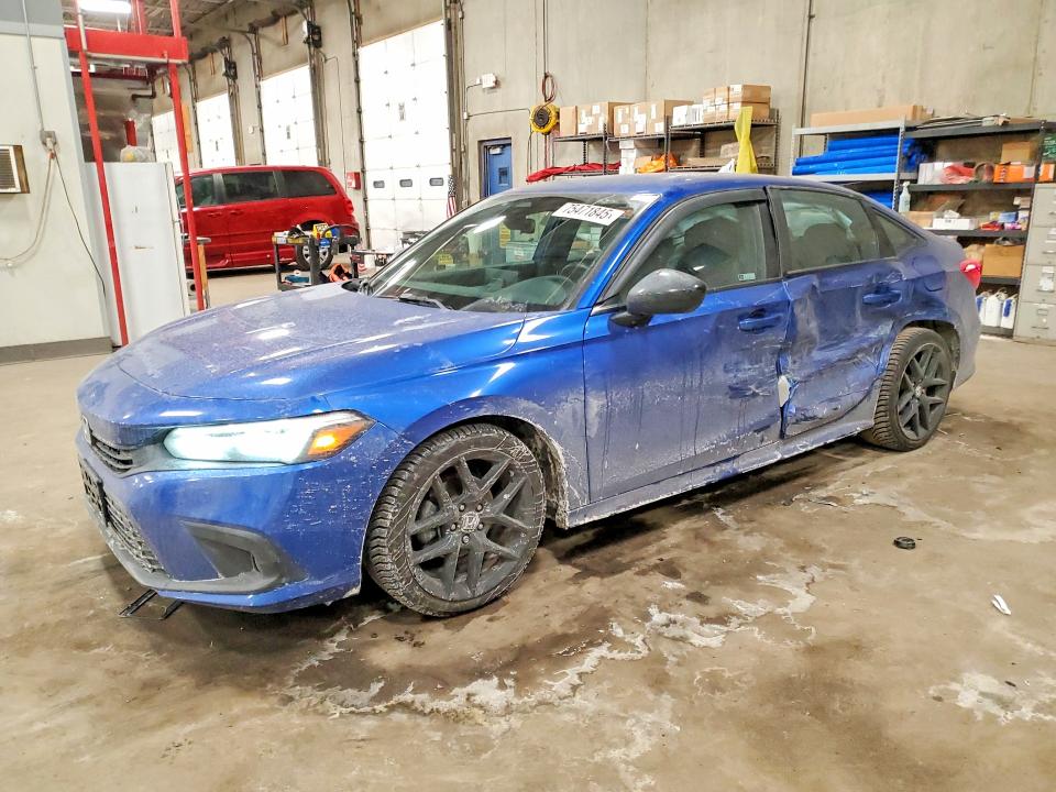 2022 HONDA CIVIC — VIN 2HGFE2F53NH537458