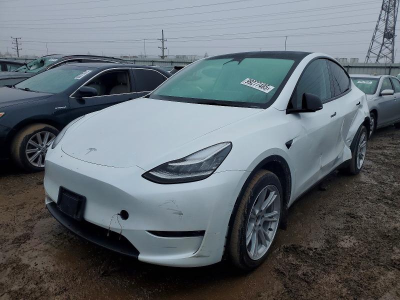 2022 TESLA MODEL Y — VIN 7SAYGDEE4NA012963