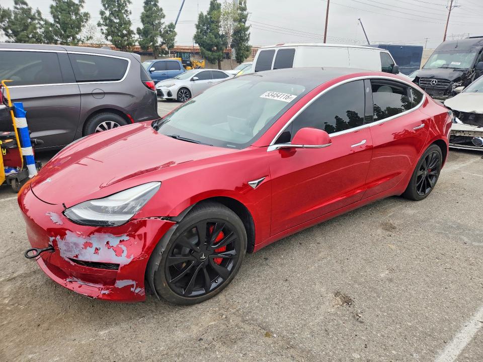 2020 TESLA MODEL 3 — VIN 5YJ3E1EA1LF793367