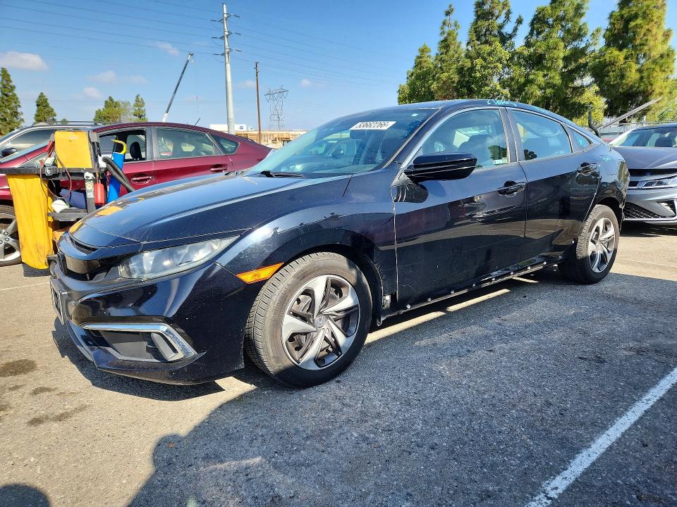 2019 HONDA CIVIC — VIN 19XFC2F62KE200588