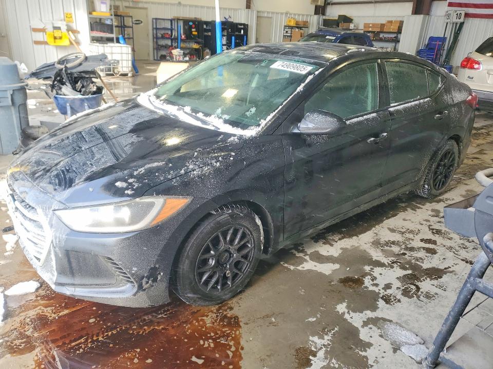 2018 HYUNDAI ELANTRA — VIN 5NPD74LFXJH259605