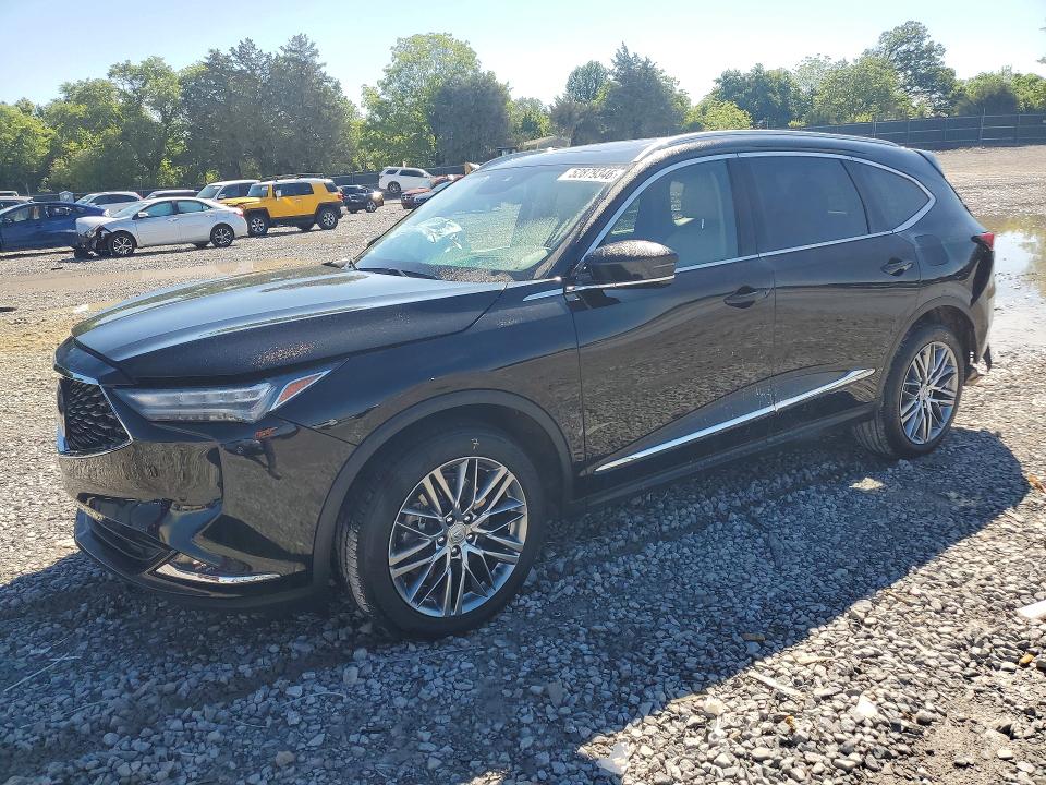2022 ACURA MDX — VIN 5J8YE1H88NL034831