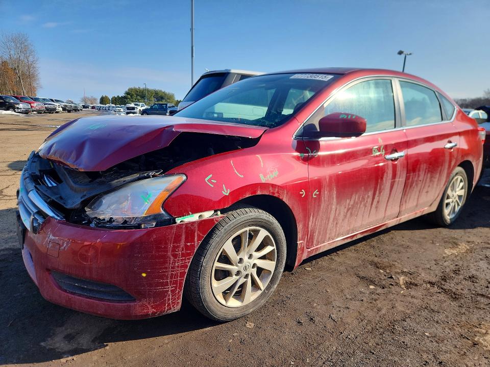 2015 NISSAN SENTRA — VIN 3N1AB7AP3FY311863