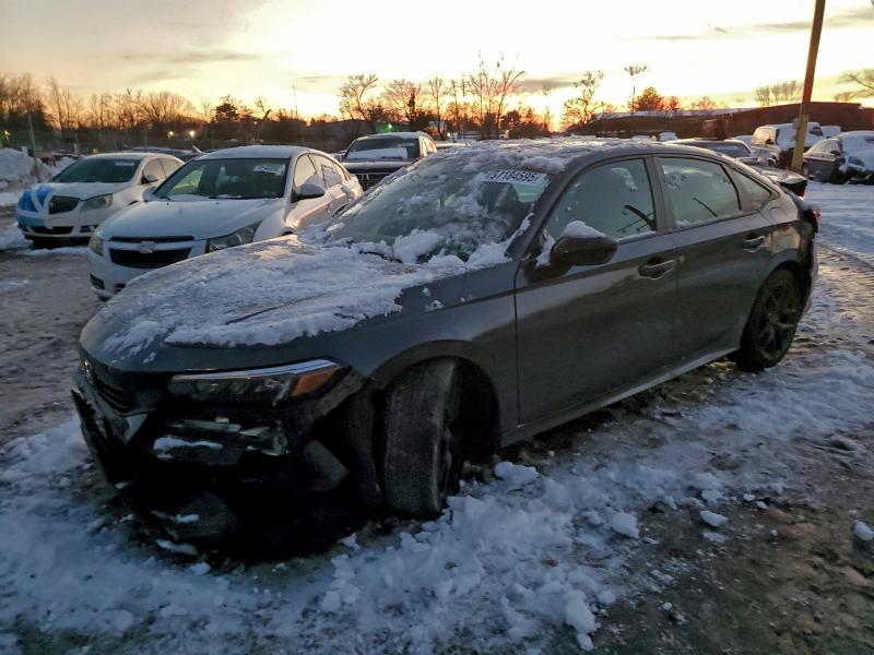 2022 HONDA CIVIC — VIN 2HGFE2F58NH597722