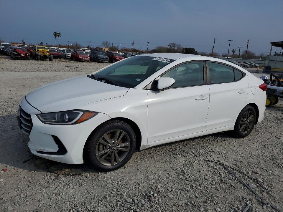 2018 HYUNDAI ELANTRA — VIN 5NPD84LF2JH232427