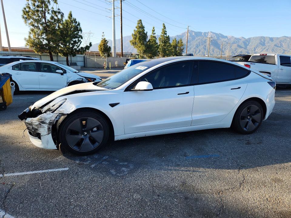 2021 TESLA MODEL 3 — VIN 5YJ3E1EA4MF930478