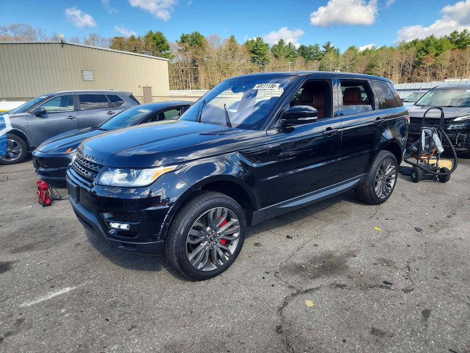 2017 LAND ROVER RANGE ROVER SPORT — VIN SALWR2FE2HA126857