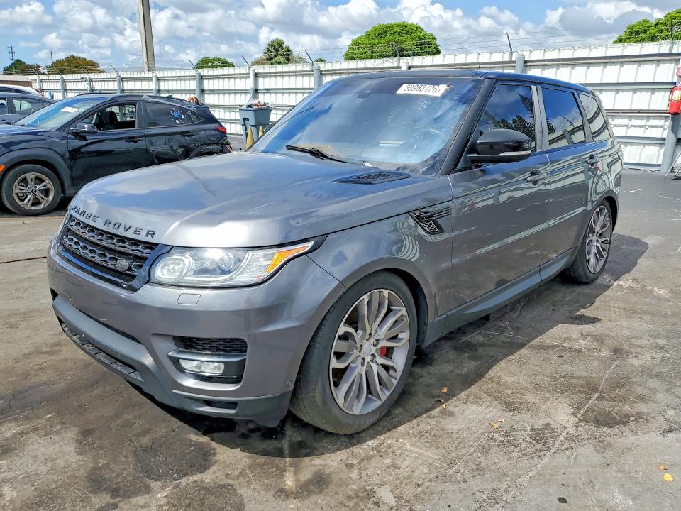 2016 LAND ROVER RANGE ROVER SPORT — VIN SALWR2EF6GA555444