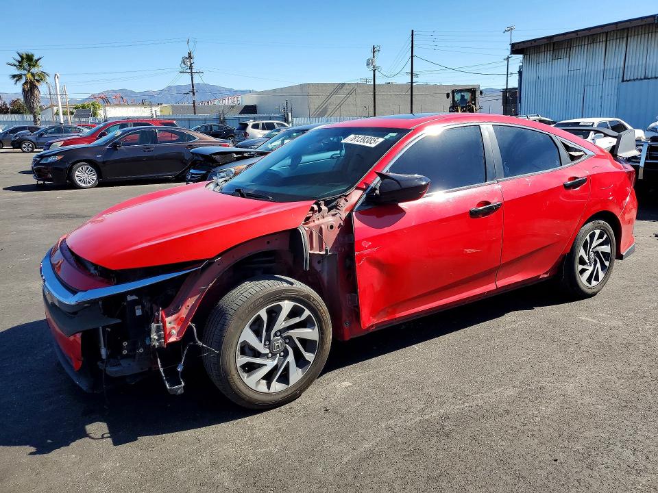 2016 HONDA CIVIC — VIN 2HGFC2F7XGH540500