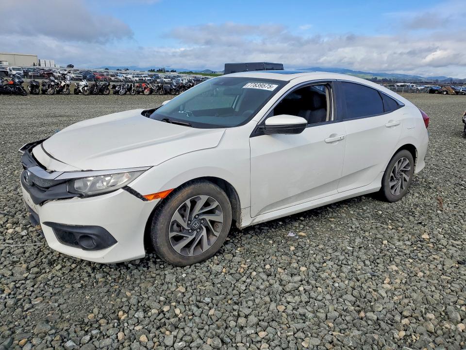 2016 HONDA CIVIC — VIN 19XFC2F82GE240789