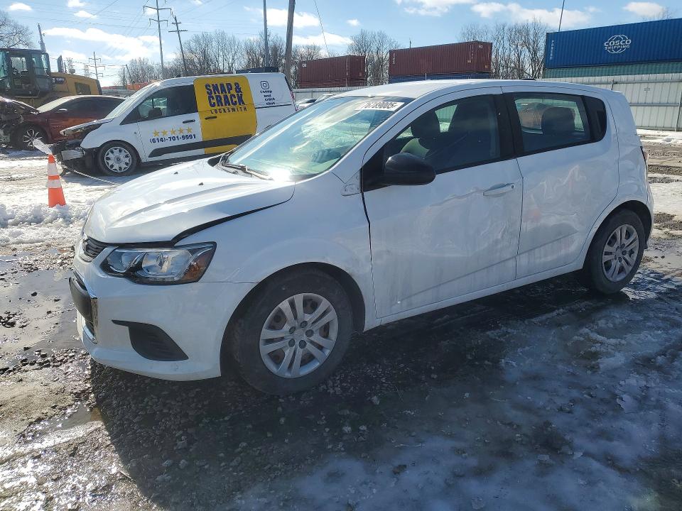 2017 CHEVROLET SONIC — VIN 1G1JG6SH5H4173287