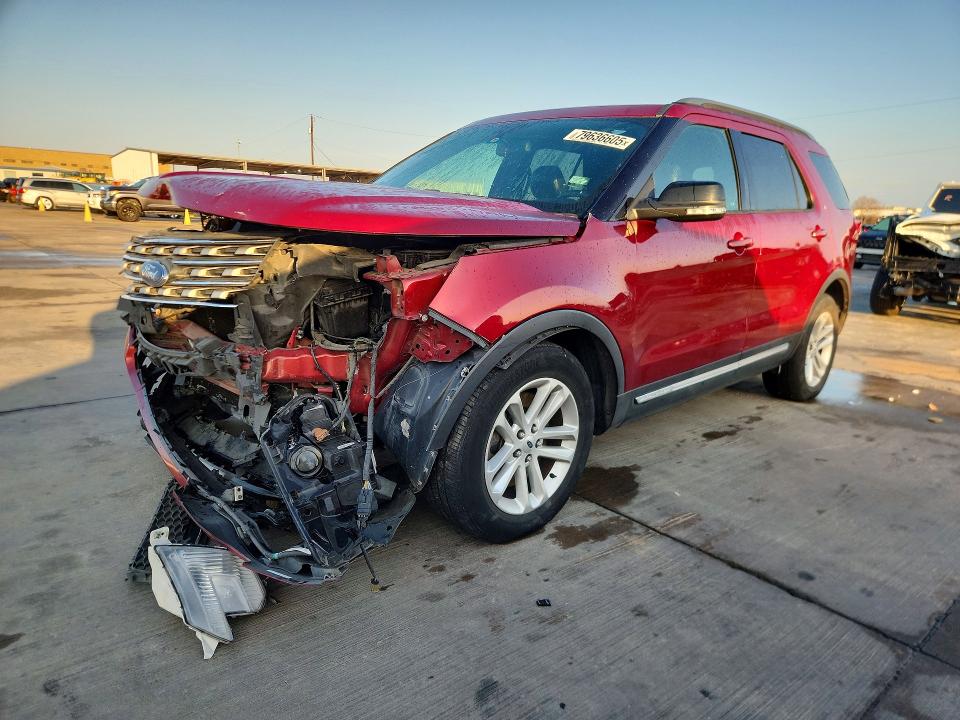 2017 FORD EXPLORER — VIN 1FM5K7D84HGC53880