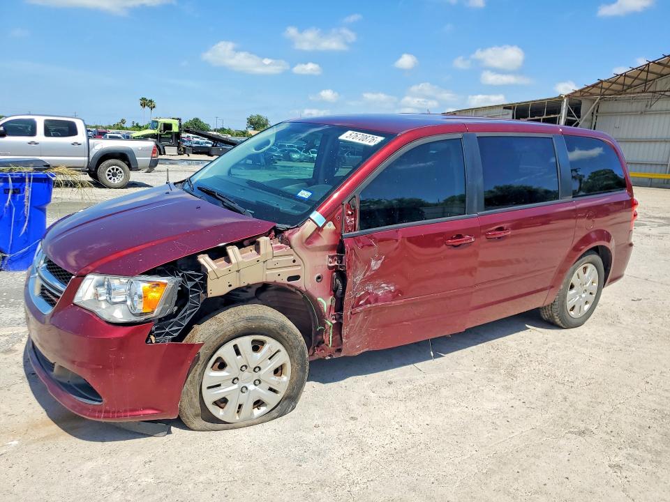 2017 DODGE GRAND CARAVAN — VIN 2C4RDGBG1HR866502
