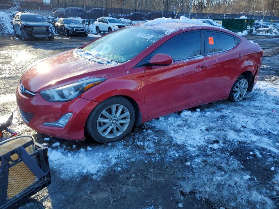2015 HYUNDAI ELANTRA — VIN KMHDH4AE9FU357444