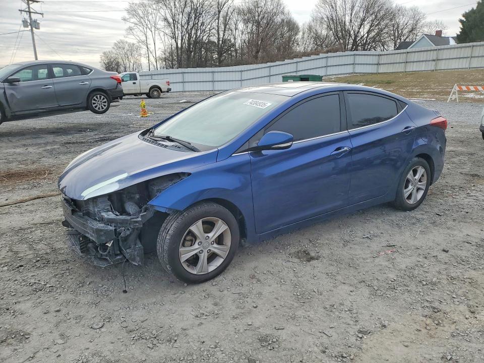 2016 HYUNDAI ELANTRA SE — VIN 5NPDH4AE6GH736787