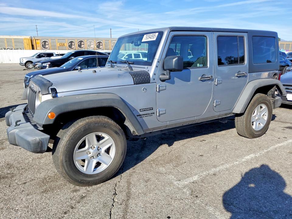 2016 JEEP WRANGLER UNLIMITED — VIN 1C4BJWDG5GL309813