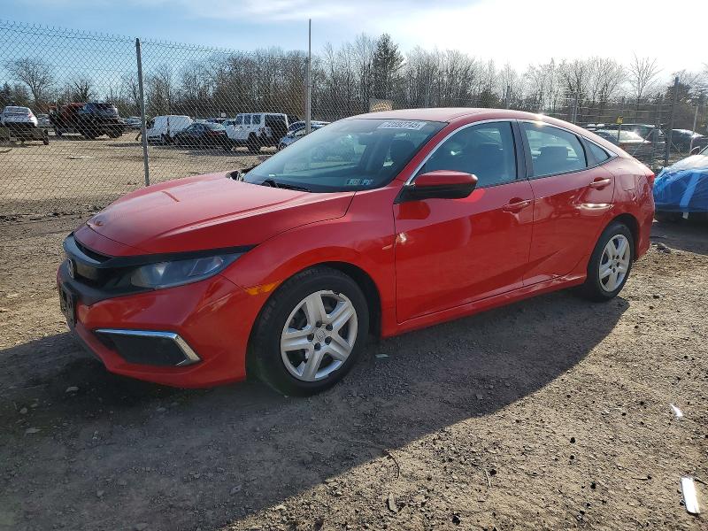 2019 HONDA CIVIC — VIN 2HGFC2F65KH592522